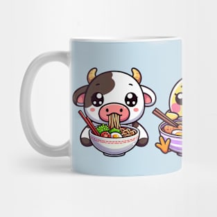 Anime Kawaii Farm Animals Mug